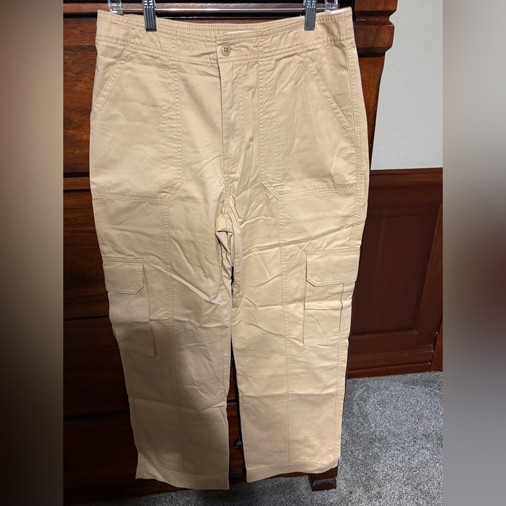 Abercrombie & Fitch Women's Tan Wide Leg Pants 30R/10R